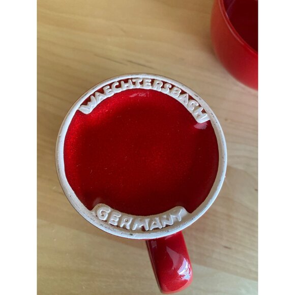 Waechtersbach Fun Factory Red Bowl & Mug – Germany – Replacement Dinnerware - Picture 5 of 10